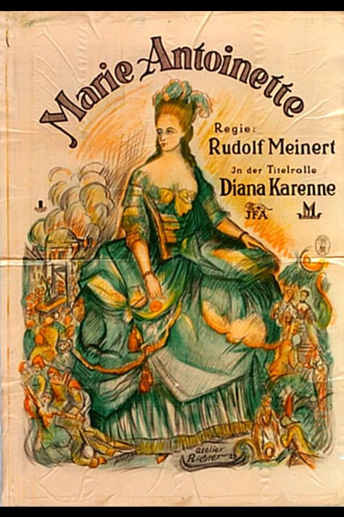 Affiche du film Marie Antoinette - Das Leben einer Königin (1922)
