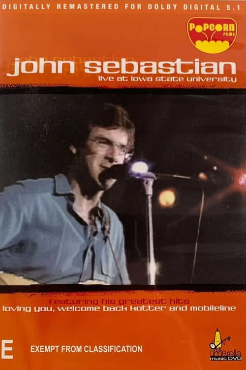 John Sebastian - Live at Iowa State University (2008) movie poster