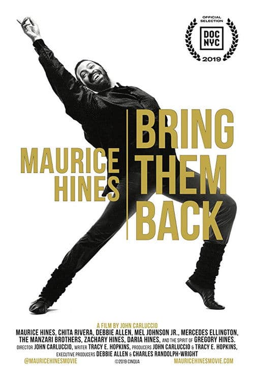 Affiche du film Maurice Hines: Bring Them Back (2019)