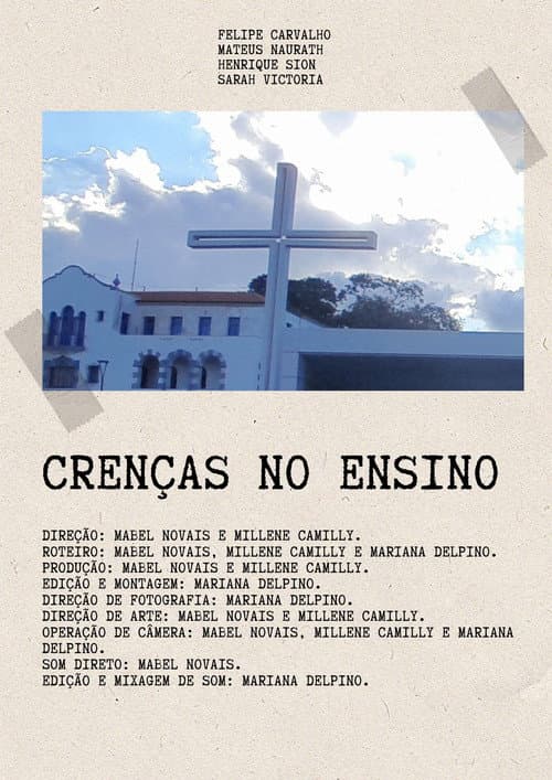 ملصق فيلم Crenças no ensino (2024)