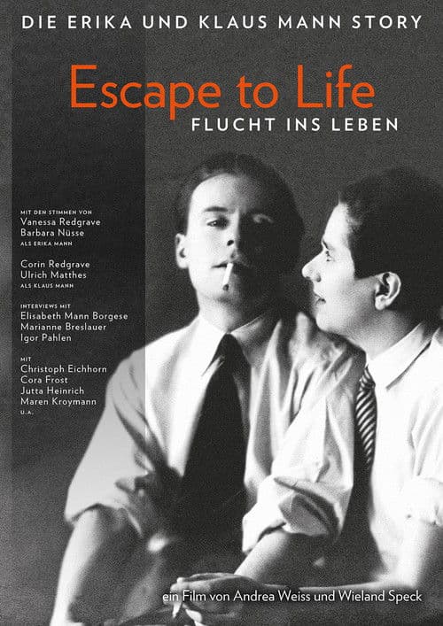 Affiche du film Escape to Life: The Erika and Klaus Mann Story (2001)