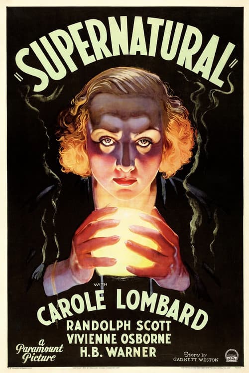 Supernatural (1933) movie poster