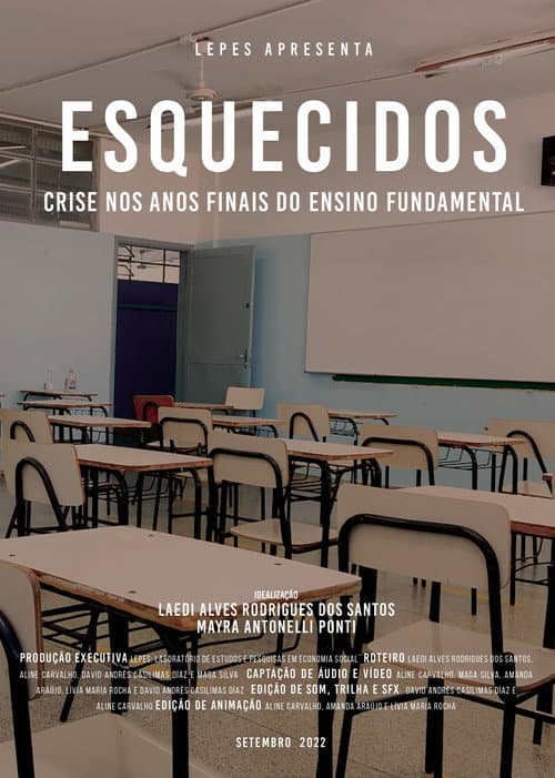 Affiche du film Esquecidos: crise nos anos finais do Ensino Fundamental (2022)