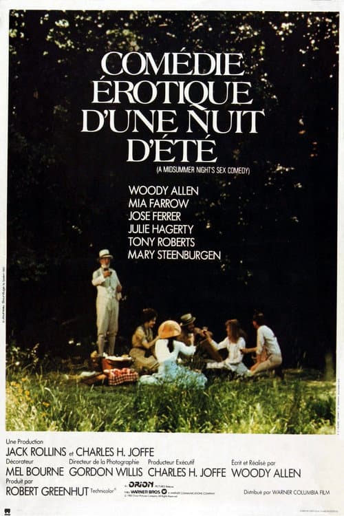 Affiche du film A Midsummer Night's Sex Comedy (1982)