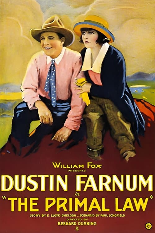 Affiche du film The Primal Law (1921)
