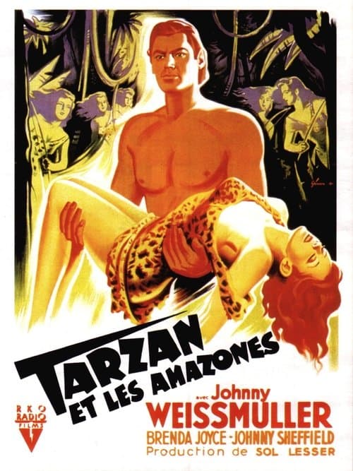 Affiche du film Tarzan and the Amazons (1945)