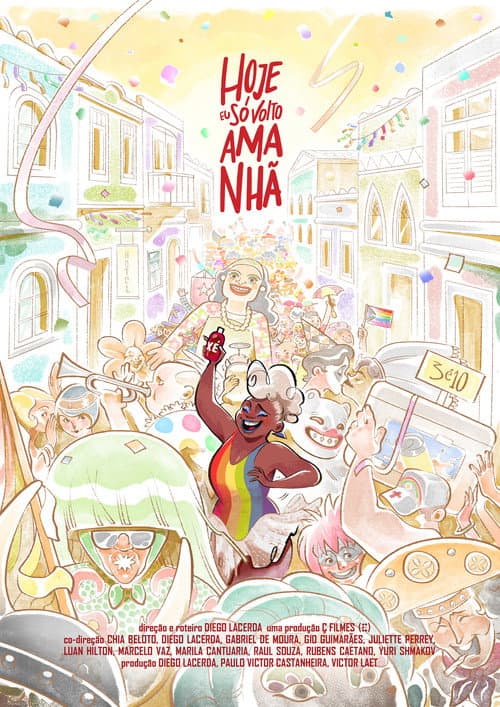 Hoje Eu Só Volto Amanhã (2024) movie poster