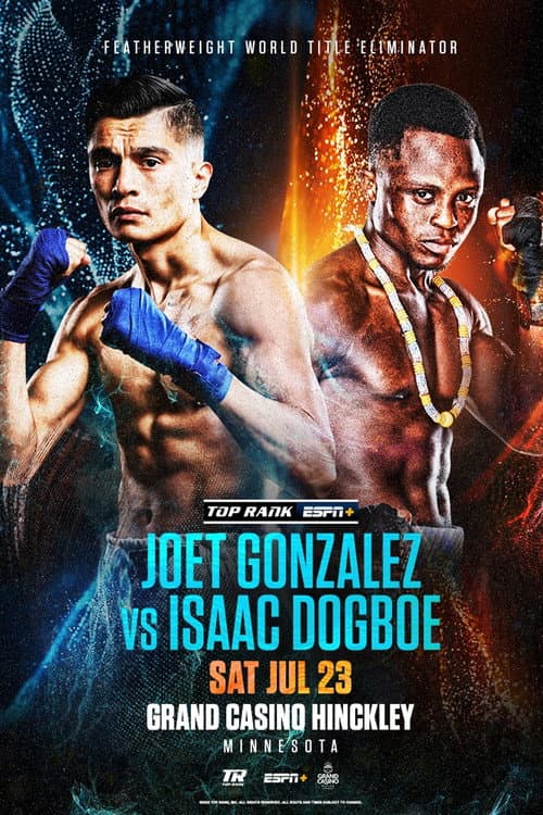 ملصق فيلم Joet Gonzalez vs. Isaac Dogboe (2022)