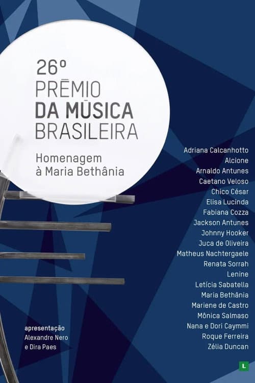 Affiche du film 26º Prêmio da Música Brasileira - Homenagem a Maria Bethânia (2015)