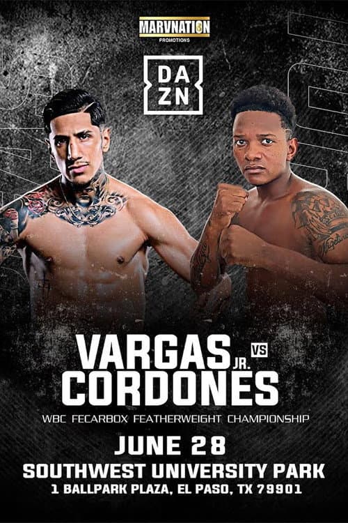 Fernando Vargas Jr. vs. Juan Carlos Cordones (2024) movie poster