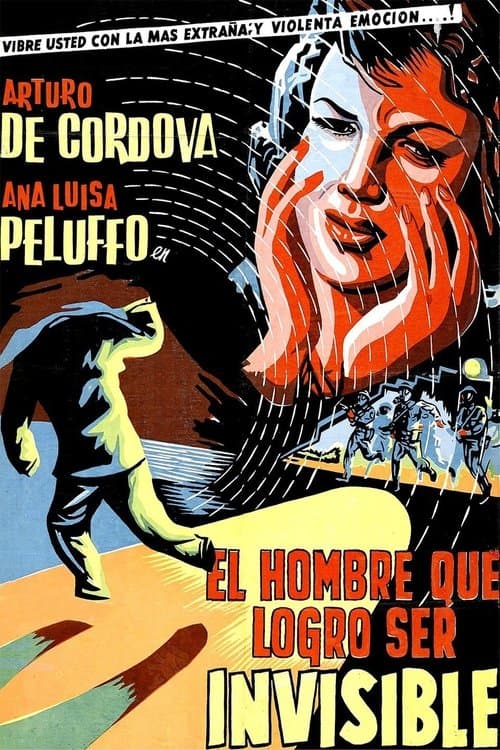 ملصق فيلم El hombre que logró ser invisible (1958)