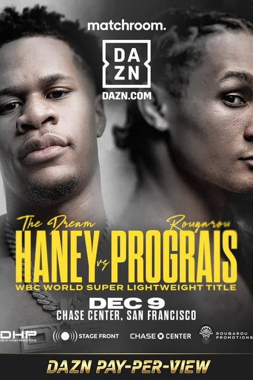 Affiche du film Devin Haney vs. Regis Prograis (2023)