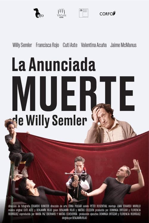 Affiche du film La anunciada muerte de Willy Semler (2022)