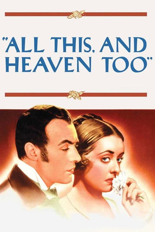 ملصق فيلم All This, and Heaven Too (1940)