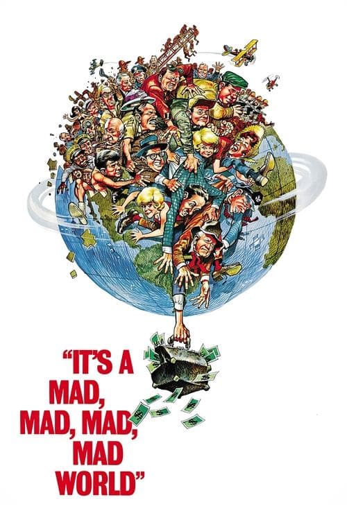 ملصق فيلم It's a Mad, Mad, Mad, Mad World (1963)