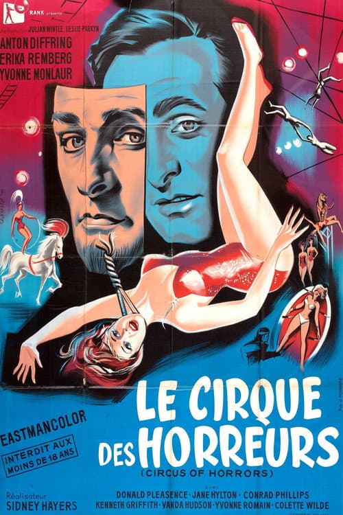 Affiche du film Circus of Horrors (1960)