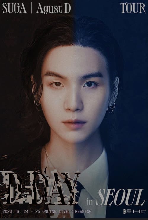 ملصق فيلم SUGA | Agust D TOUR “D-DAY” in SEOUL: Online Live Streaming Day 01 (2023)