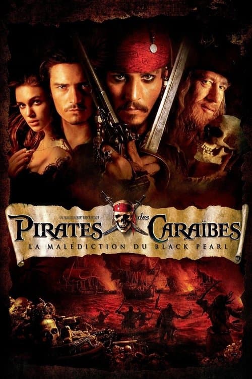 Affiche du film Pirates of the Caribbean: The Curse of the Black Pearl (2003)