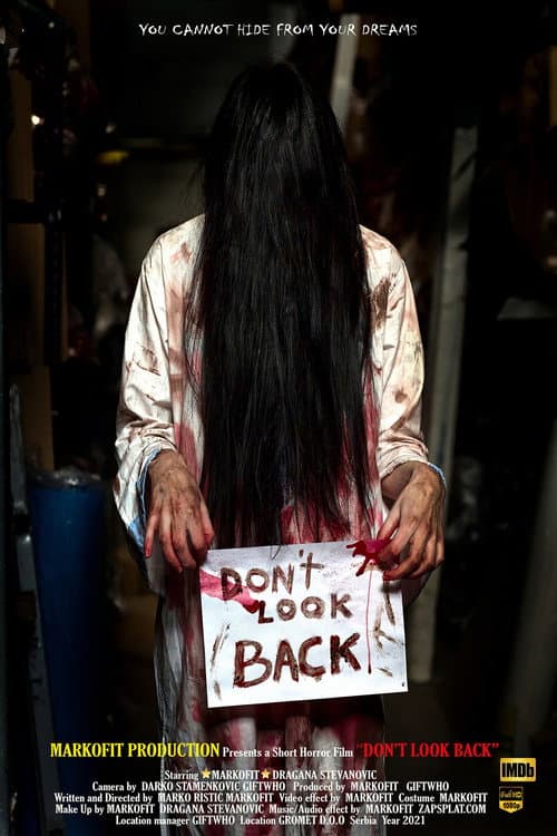 Affiche du film Don't Look Back (2021)