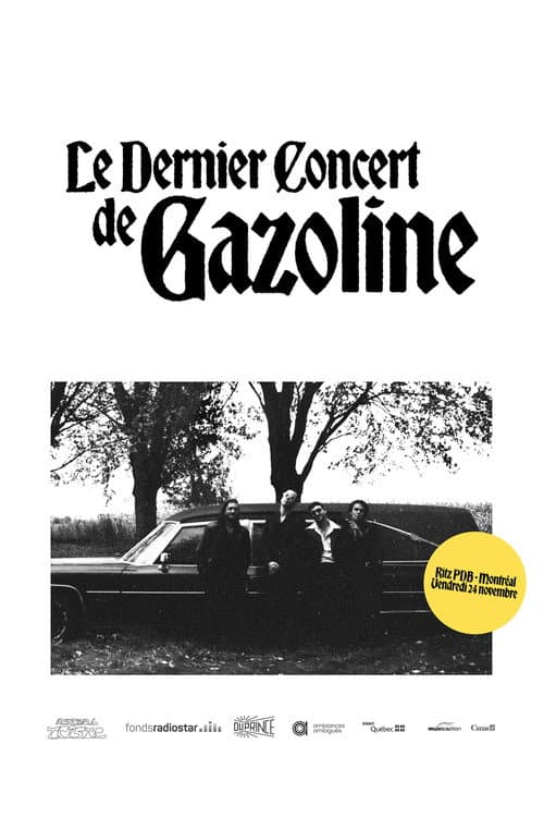 Affiche du film Le dernier concert de Gazoline (2024)