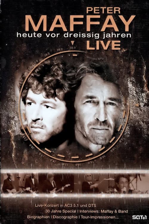 Affiche du film Peter Maffay: Heute vor dreissig Jahren (2001)
