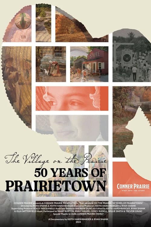 Affiche du film The Village on the Prairie: 50 Years of Prairietown (2025)