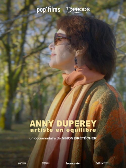 Affiche du film Anny Duperey, artiste en équilibre (2025)