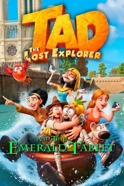 Tadeo Jones 3: La Tabla Esmeralda (2022) movie poster