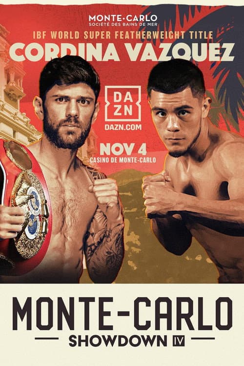 Affiche du film Joe Cordina vs. Edward Vazquez (2023)