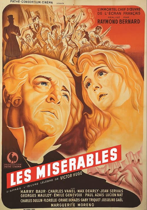 Affiche du film Les Misérables (1934)