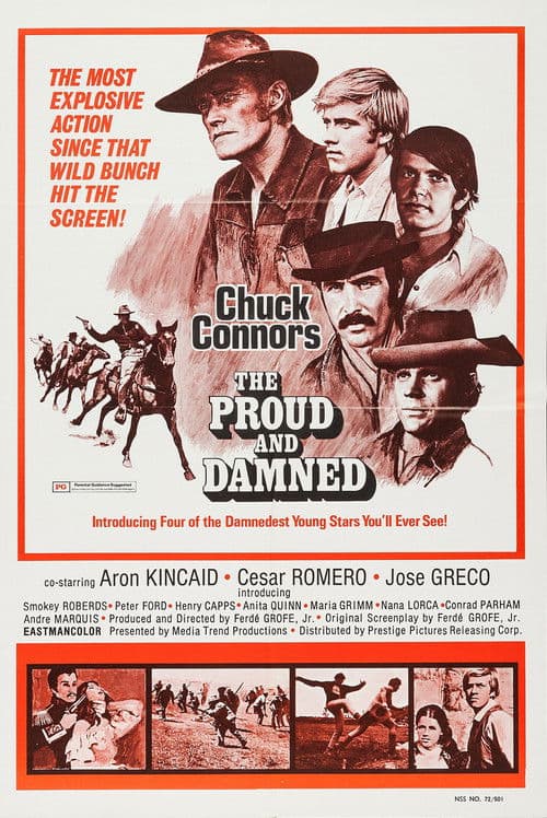 ملصق فيلم The Proud and Damned (1972)