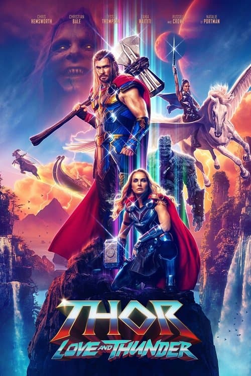 Affiche du film Thor: Love and Thunder (2022)