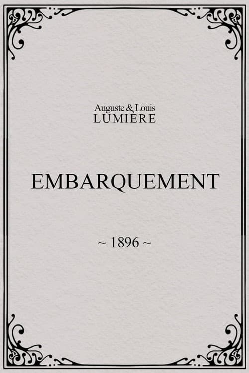 Affiche du film Evian: Embarquement (1896)