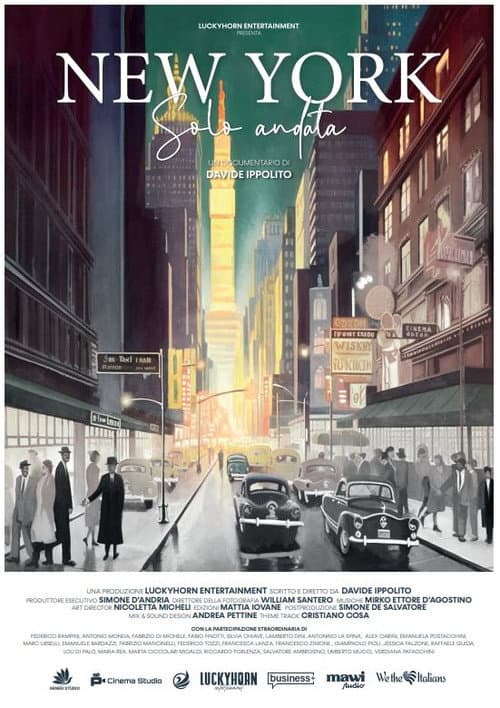 Affiche du film New York solo andata (2023)