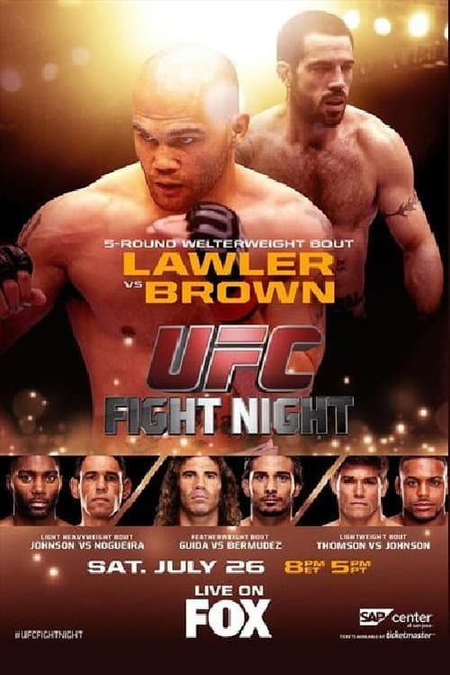ملصق فيلم UFC on Fox 12: Lawler vs. Brown (2014)