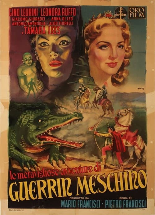 ملصق فيلم Le meravigliose avventure di Guerrin Meschino (1952)