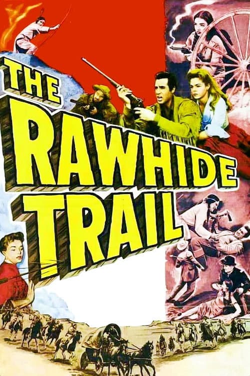 ملصق فيلم The Rawhide Trail (1958)