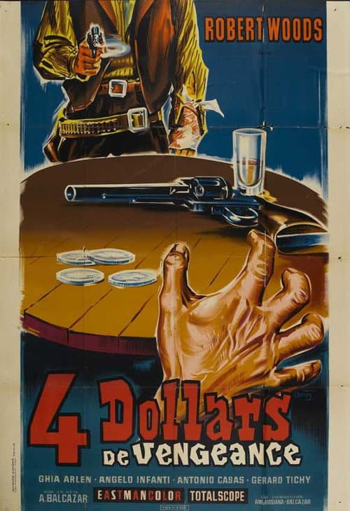 Affiche du film Cuatro dólares de venganza (1966)