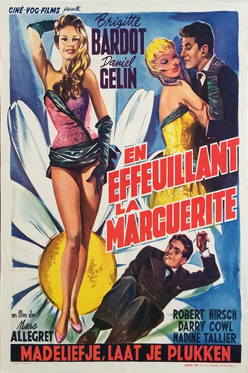 Affiche du film En effeuillant la marguerite (1956)