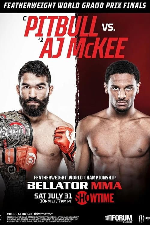 Affiche du film Bellator 263: Pitbull vs. McKee (2021)