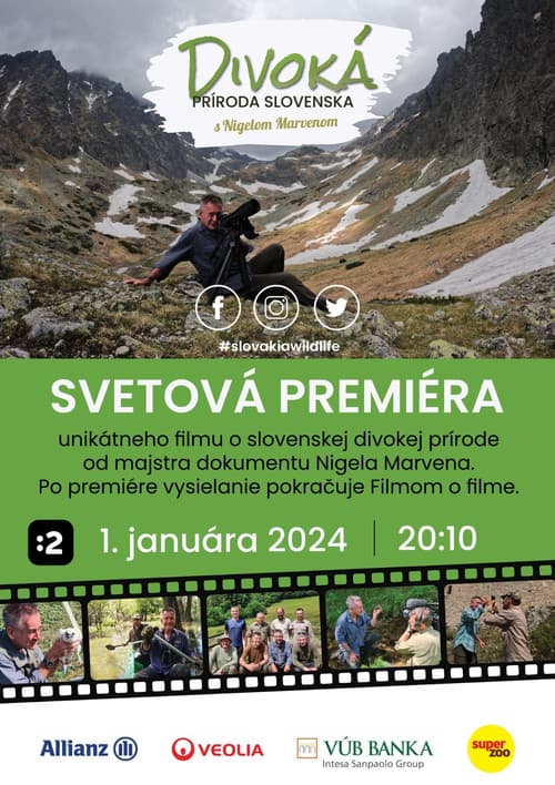Divoká príroda Slovenska s Nigelom Marvenom (2024) movie poster