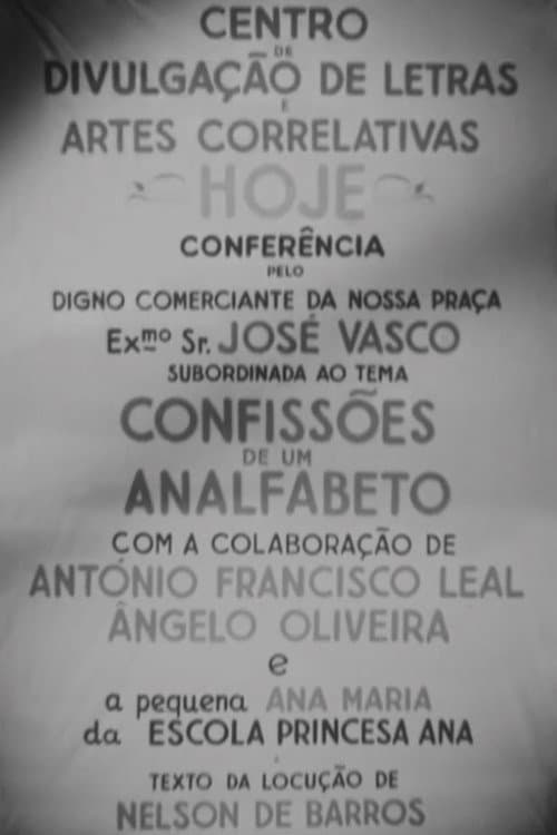 Affiche du film Confissões de um Analfabeto (1952)