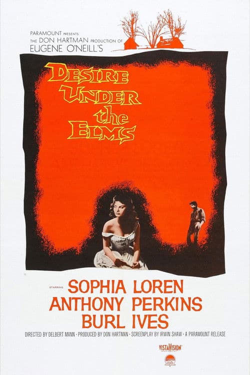 Desire Under the Elms (1958) movie poster