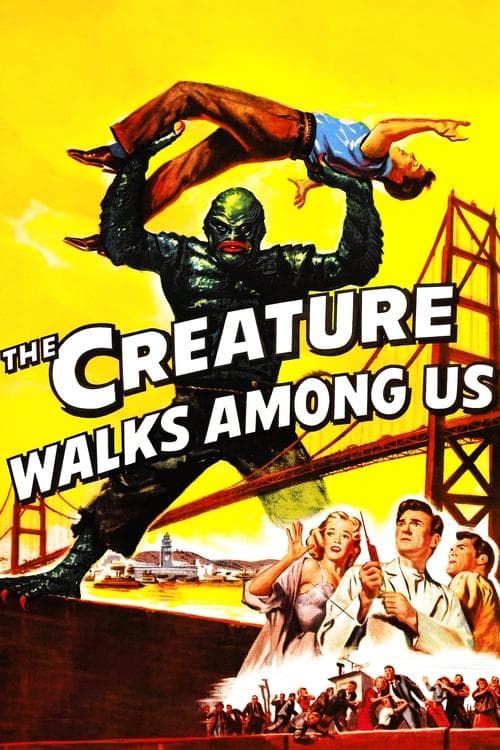 ملصق فيلم The Creature Walks Among Us (1956)