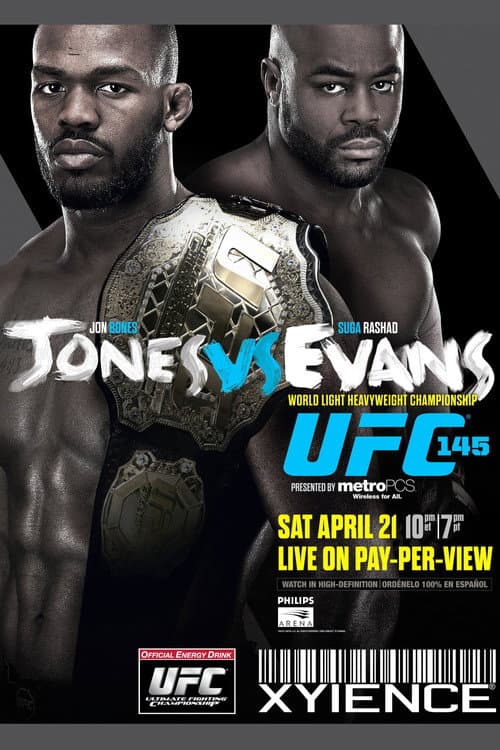 Affiche du film UFC 145: Jones vs. Evans (2012)