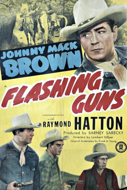 Affiche du film Flashing Guns (1947)