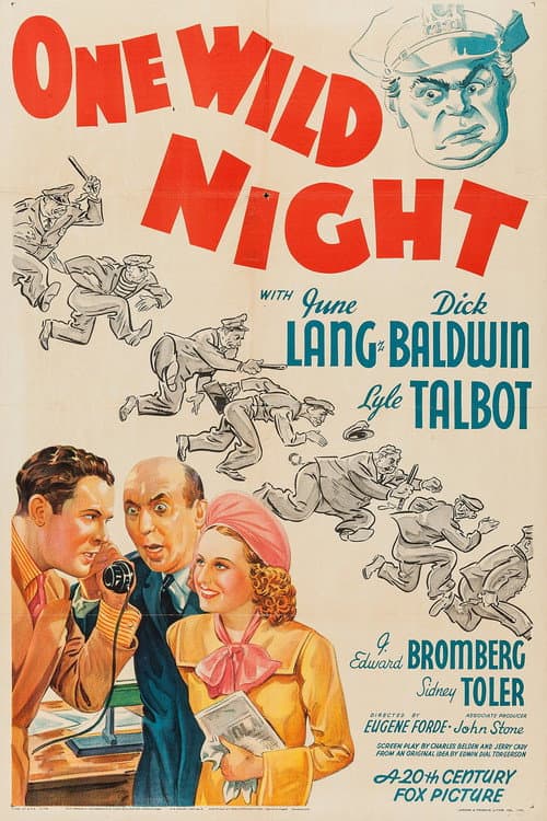 Affiche du film One Wild Night (1938)