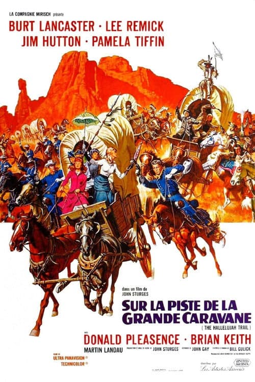 Affiche du film The Hallelujah Trail (1965)