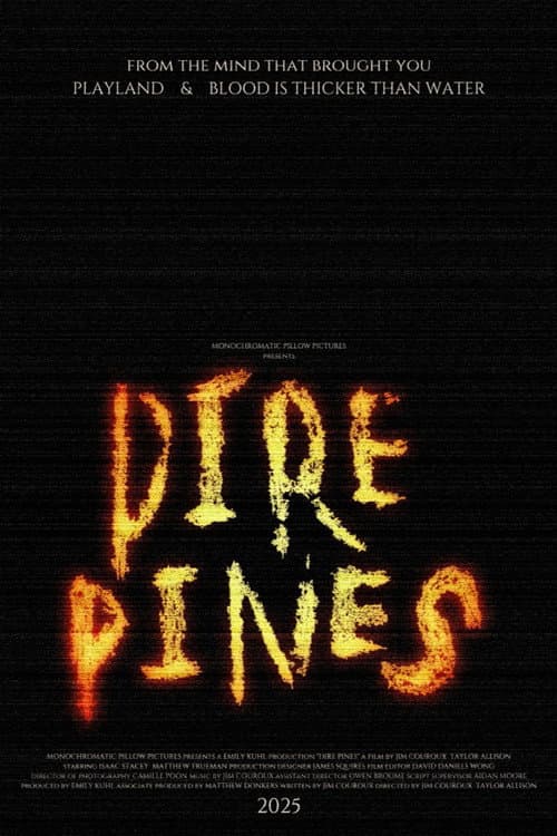 ملصق فيلم Dire Pines (2025)