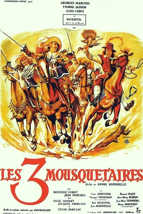 Les Trois Mousquetaires (1953) movie poster